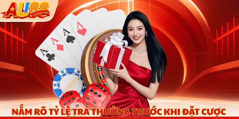 Nắm rõ tỷ lệ trả thưởng baccarat trước khi đặt cược