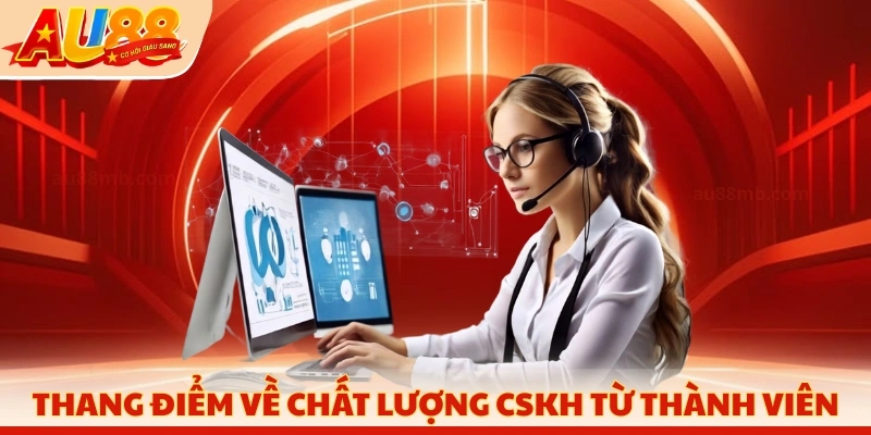 Thang điểm về chất lượng CSKH từ thành viên